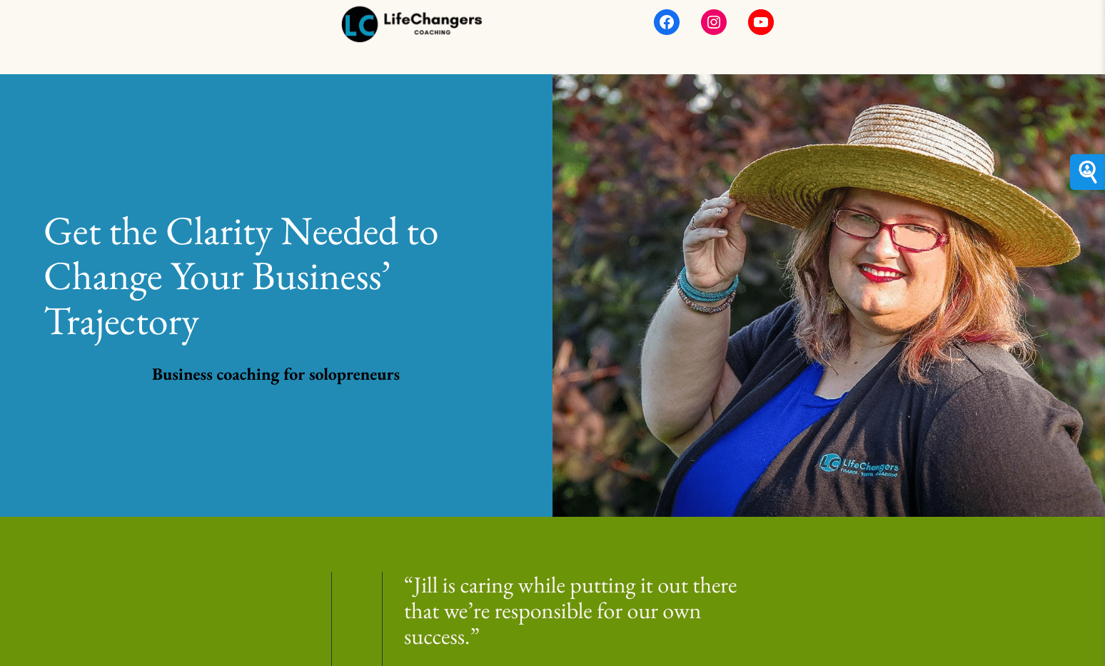 Screen Shot 2024-03-16 at 2.26.38 PM LifeChangers 4 You homepage